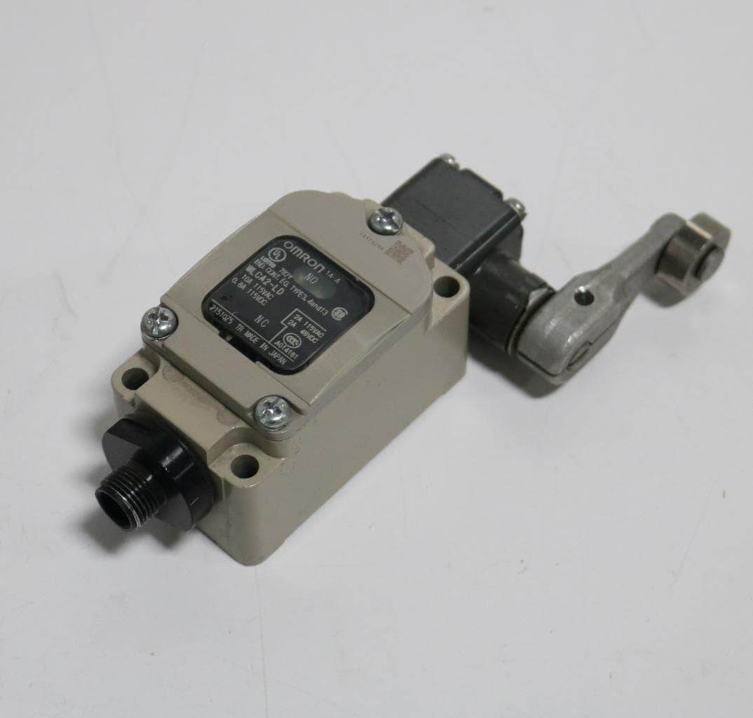 Omron WLCA2-LD Roller Limit Switch, R38, w/LED Indicator