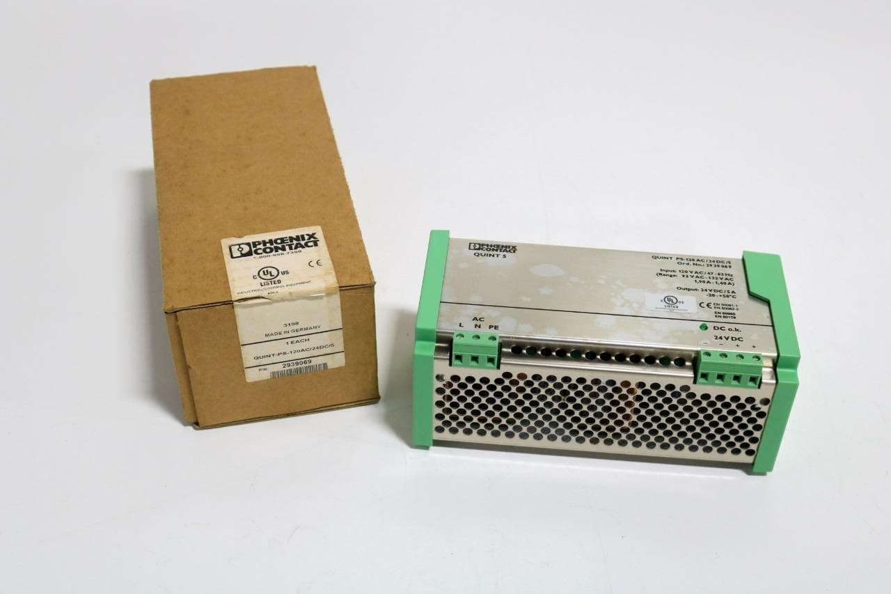Phoenix Contact 2939069 Quint 5 PS-120AC/24DC/5 Power Supply