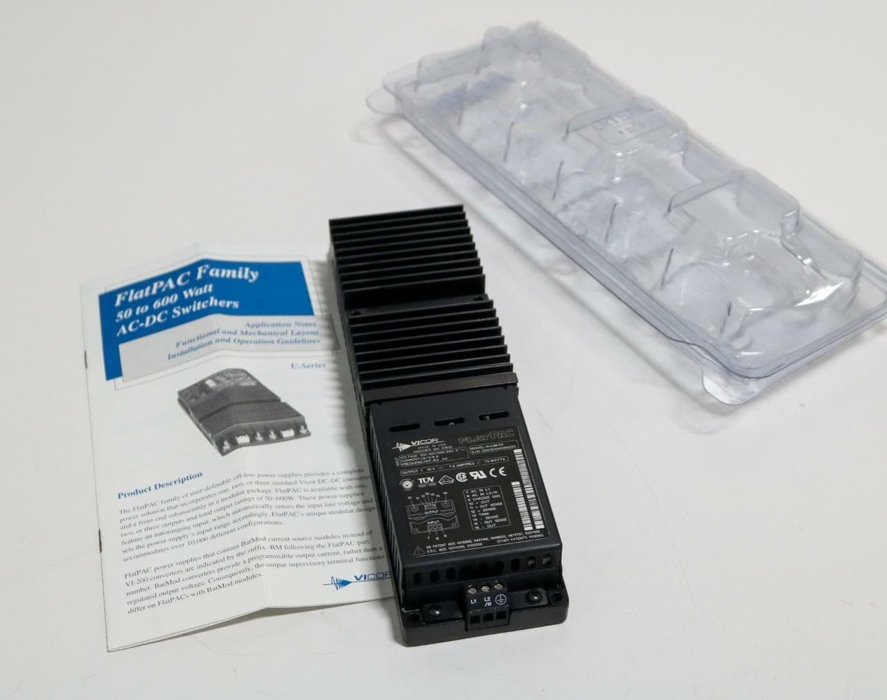 Vicor FlatPac VI-LUM-EX 10VDC Switching Power Supply
