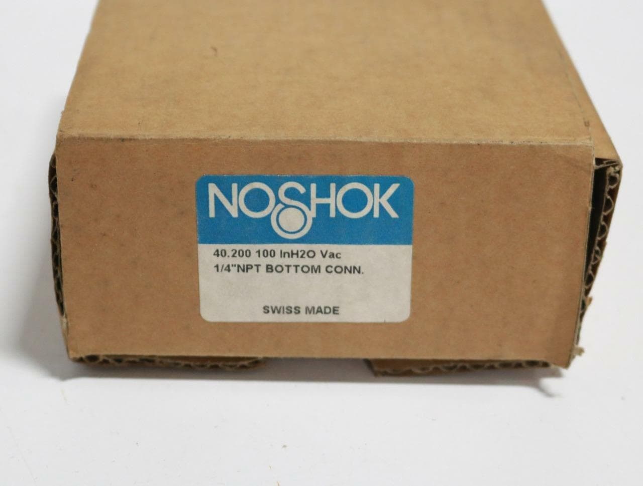 Noshok 40-200-100InH20 1/4"NPT, 0- -100 In H2O Gauge