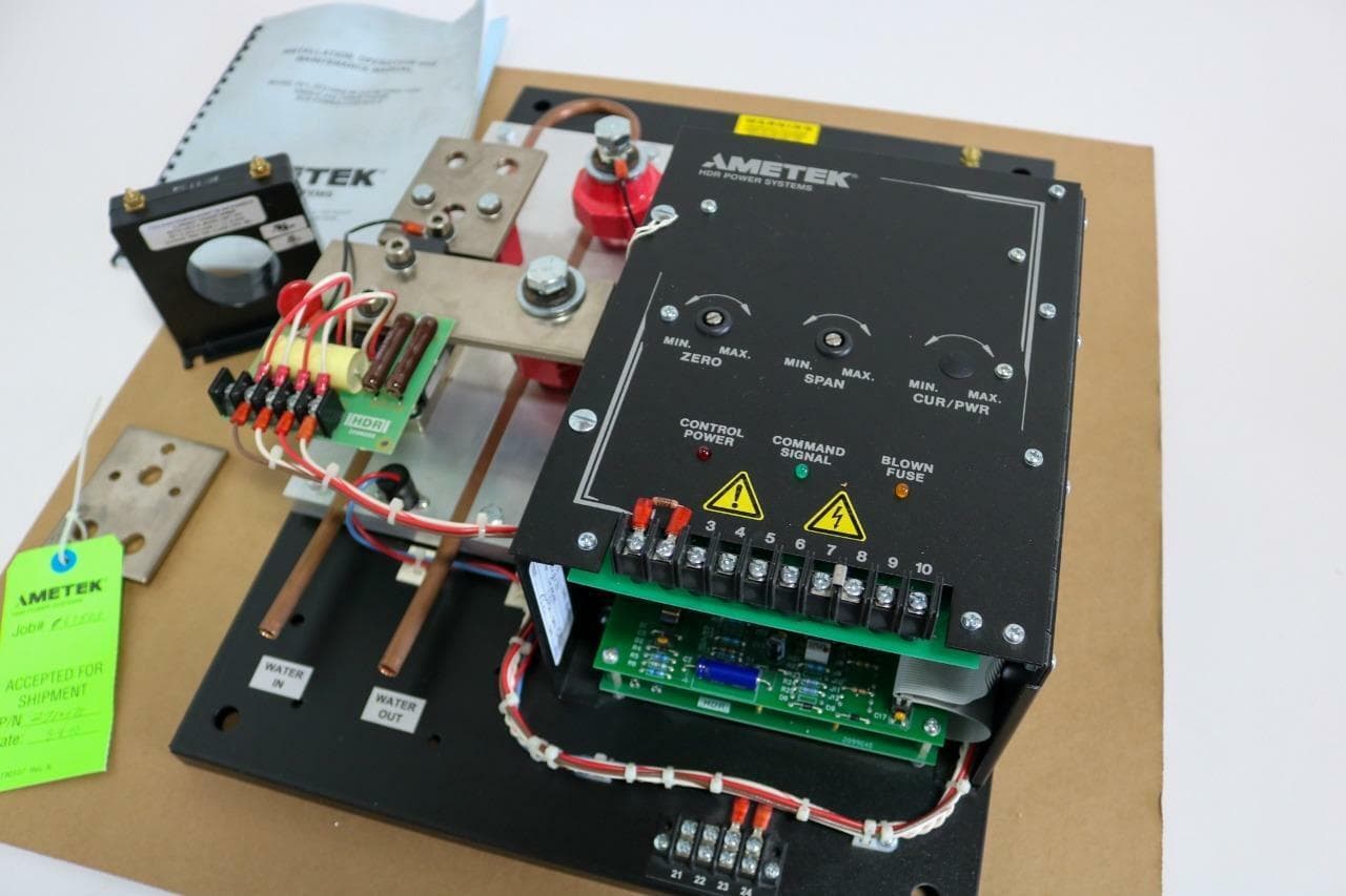 Ametek HDR Power Systems WPF1-480-500-CL-VIPR-07 Fired SCR Power Control