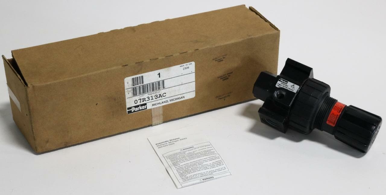Parker Hannifin 07R313AC 1/2" 90 CFM Air Regulator