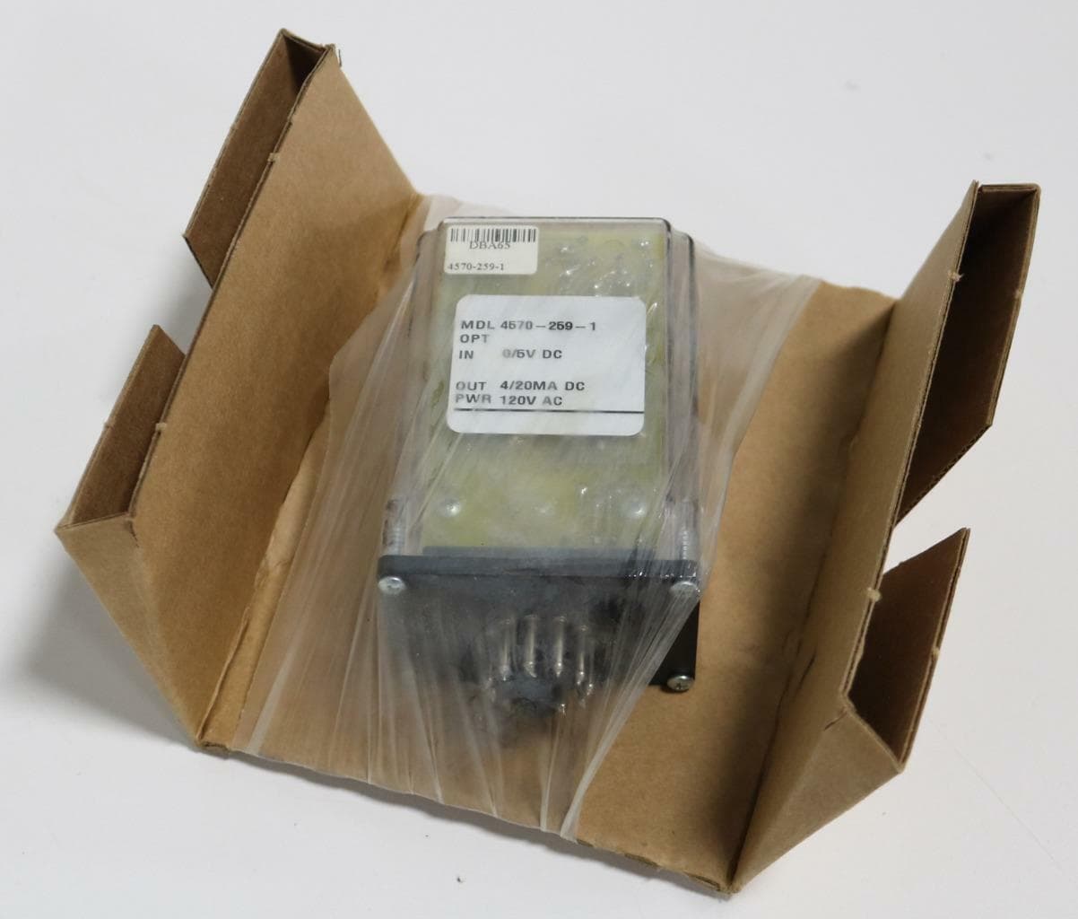 Invensys Action Instruments 4570-259-1 Action Pak TrackHold/Peak Hold Module