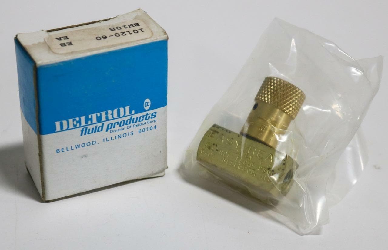 Deltrol Fluid Products EN10B Inline Needle Valve