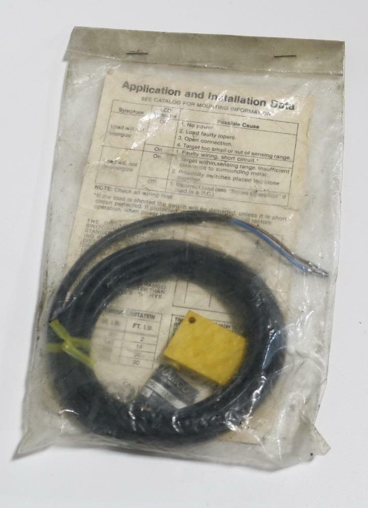 Namco Et920-12410 N.O. Proximity Switch