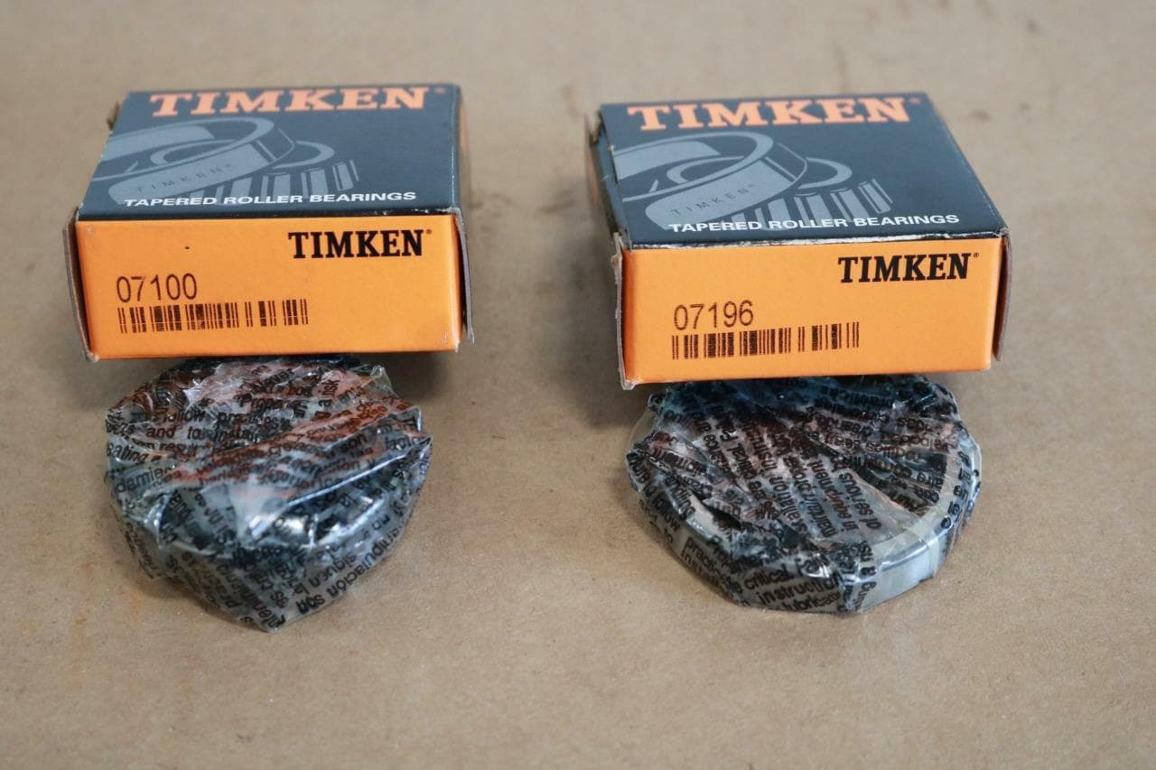 Timken 07100/07196 Cone Bearing Set