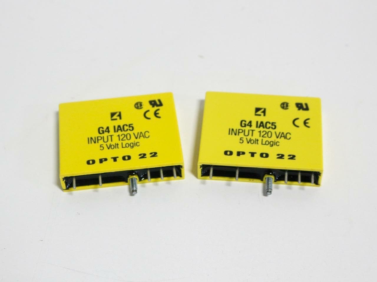 Opto 22 G4IAC5 G4 IAC5 120VAC Input Modules (Lot of 2)