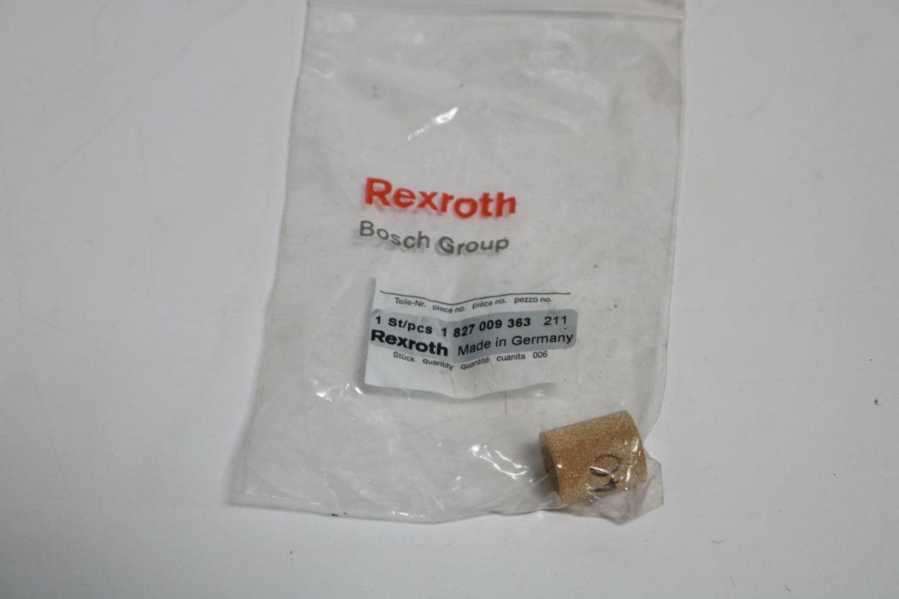 Rexroth 1 827 009 363 211 40 Micron Sintered Metal Filter Element