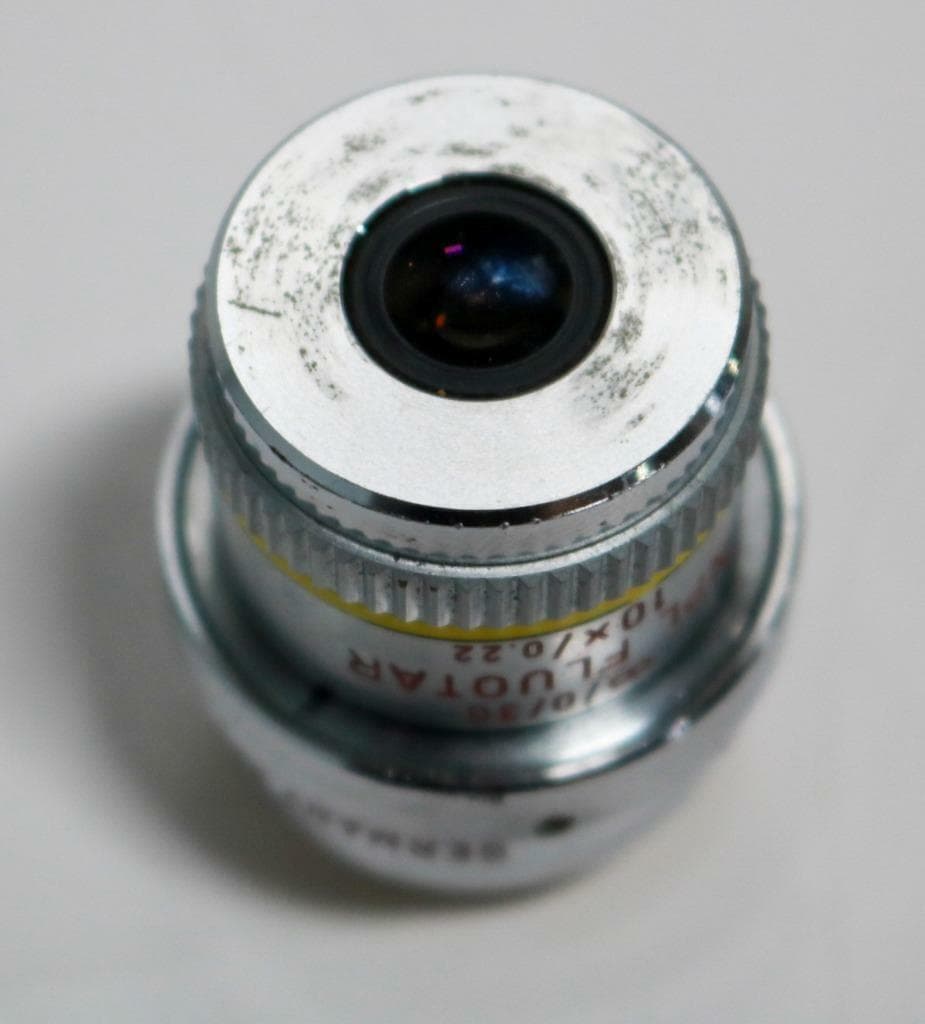 Leitz Leica NPL FLUOTAR 10X/.22 ICR 10X/.20P 10X POL Objective w/Nomarski Prism