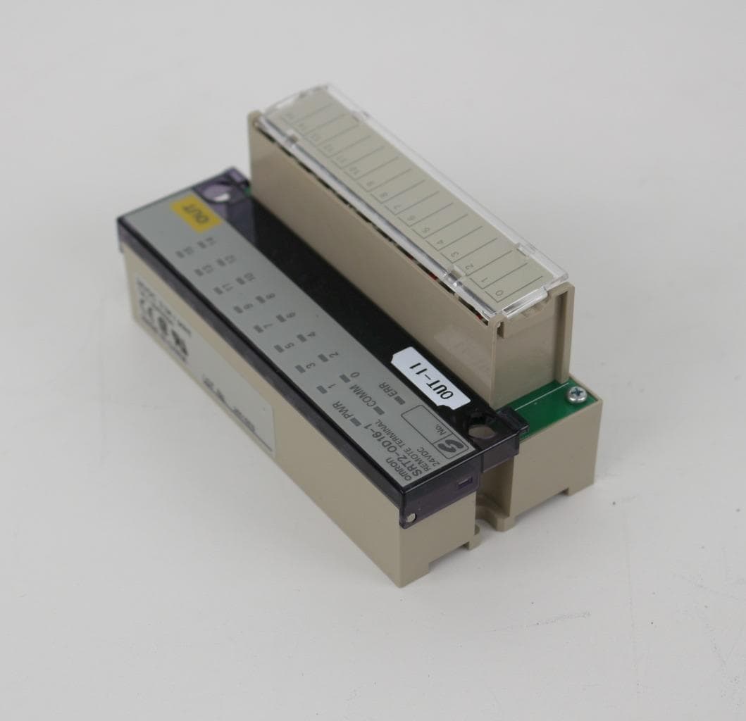 Omron SRT2-OD16-1 Remote I/O Terminal, 16 Outputs, PNP, 24VDC