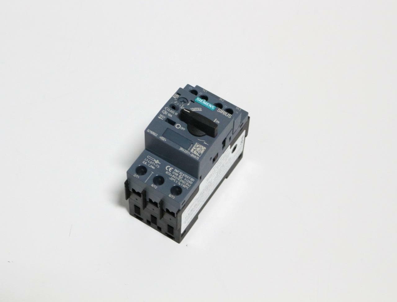 Siemens 3RV2011-0HA15 Motor Protection Circuit Breaker, 0.8-0.55A