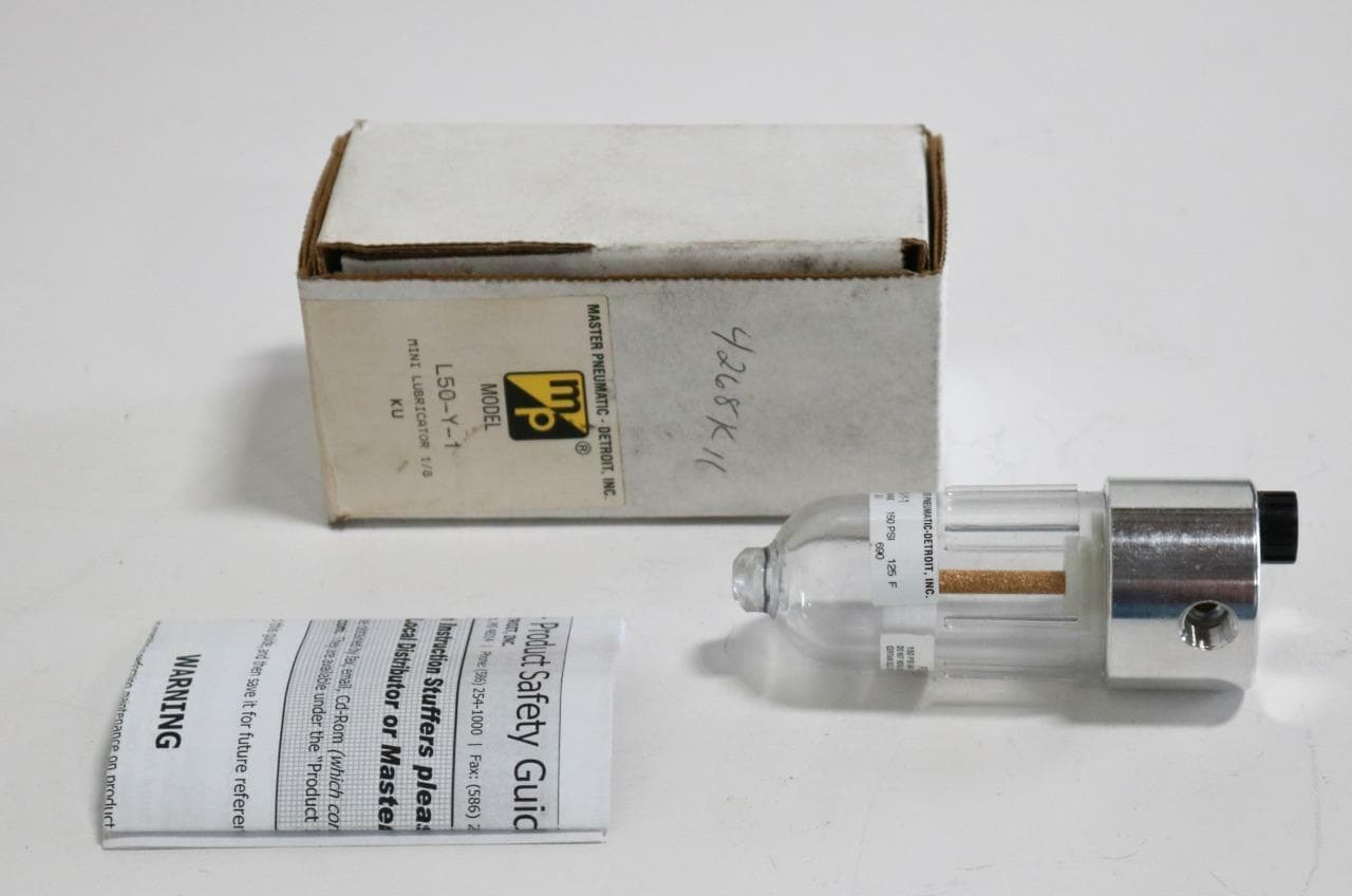 Master Pneumatic L50-Y-1 Mini Lubricator 1/8