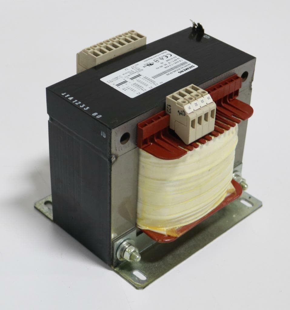 Siemens 4AM6142-8DD40-0FA0 Single Phase Control Transformer, PRI 20-550, SEC115
