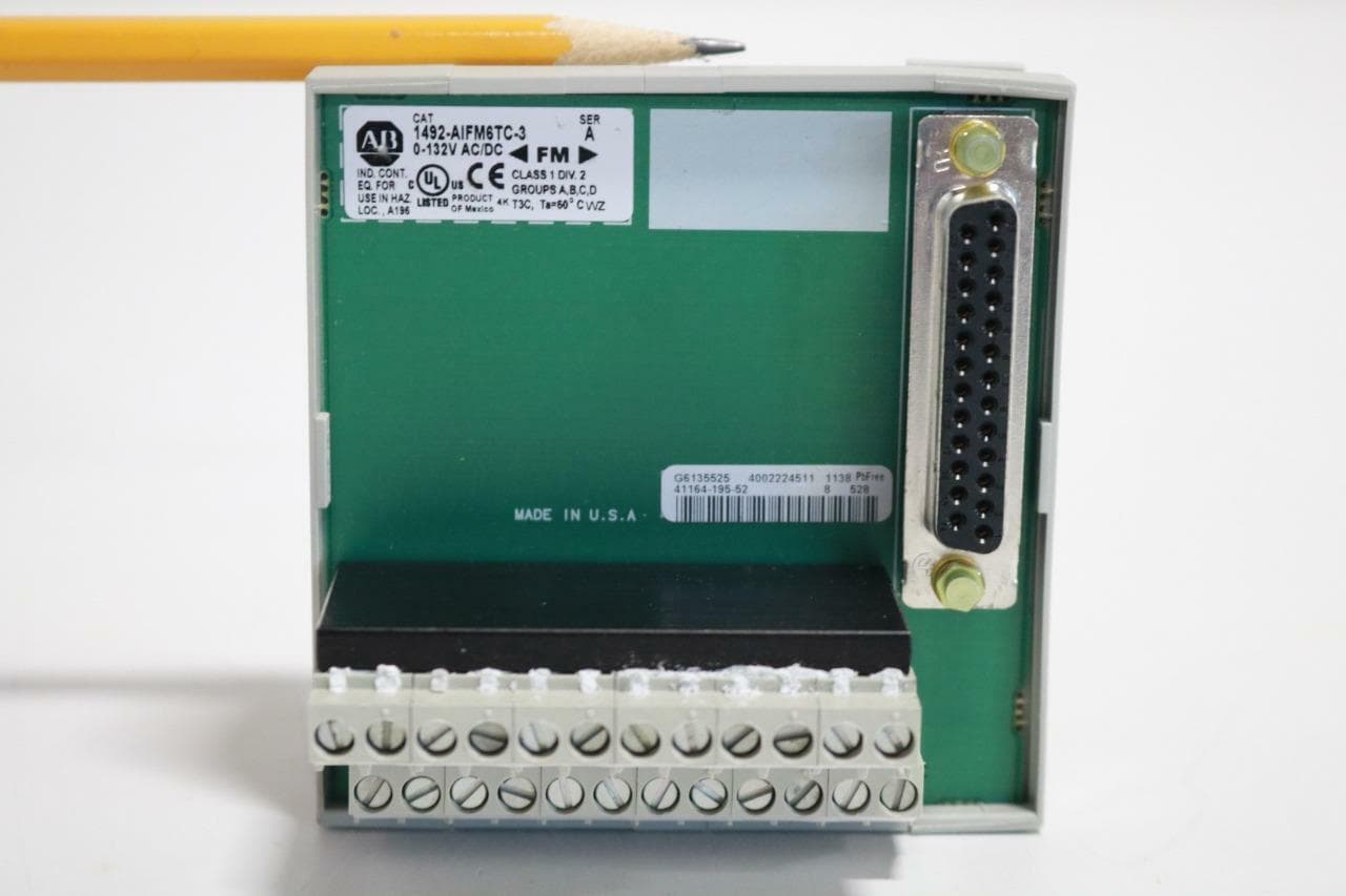 Allen-Bradley 1492-AIFM6TC-3 Analog Interface Module, Ser A