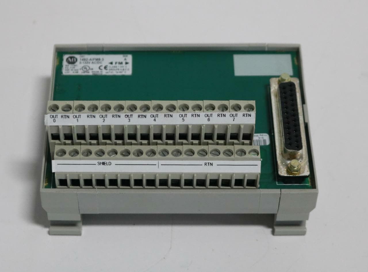Allen-Bradley 1492-A1FM8-3 8-Channel Wiring Module