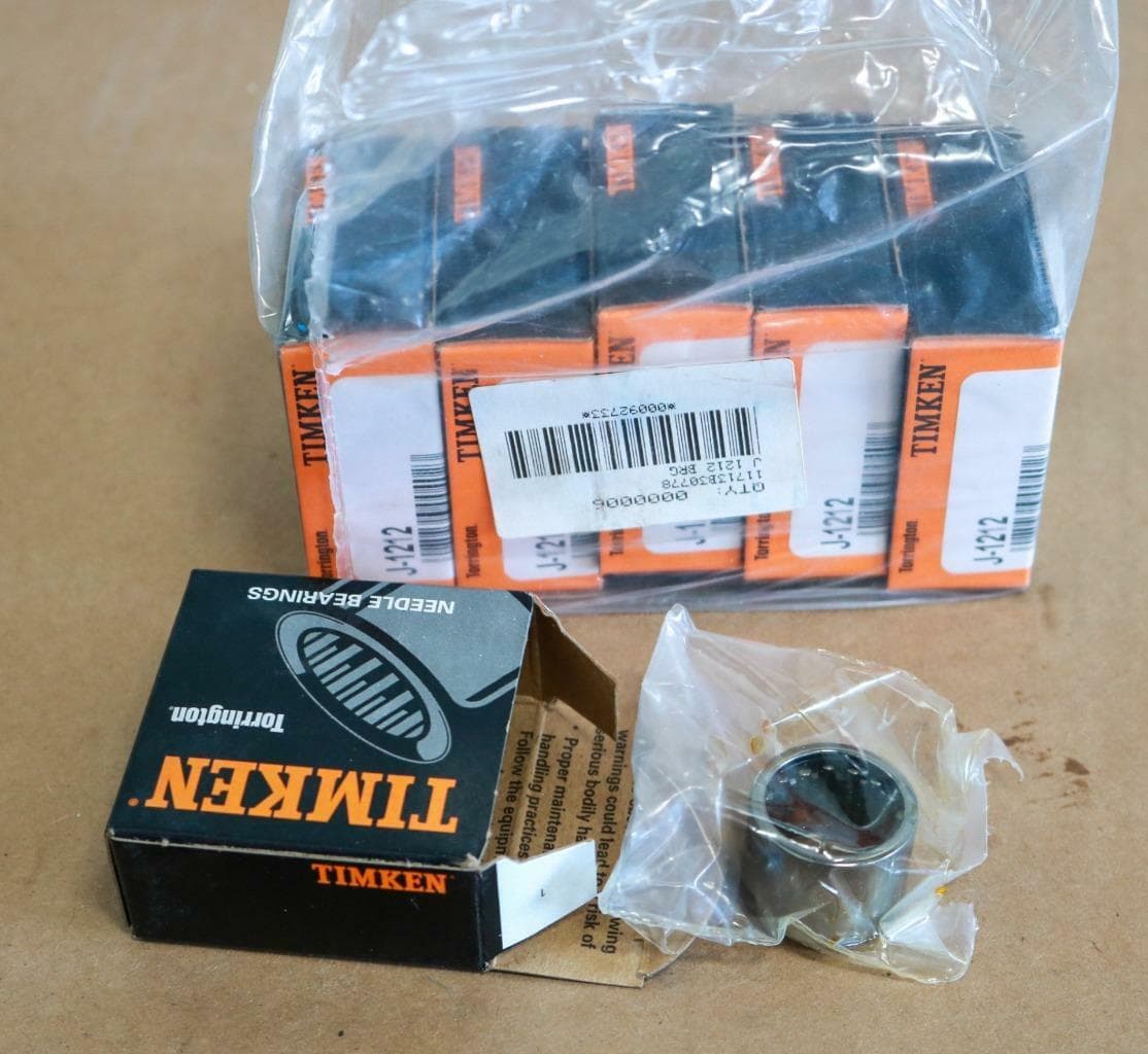 Timken J-1212 Lot of 6 Needle Bearings