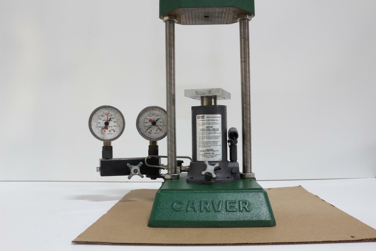 Carver C Inc. Model 12 Ton Bench Top Hydraulic Lab Press