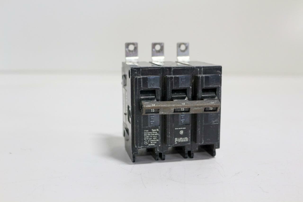 Siemens B330 B315 15 Amp 3 Pole