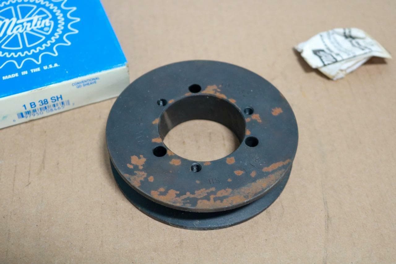 Martin 1 B 38 SH QD Sheave 4.15" OD