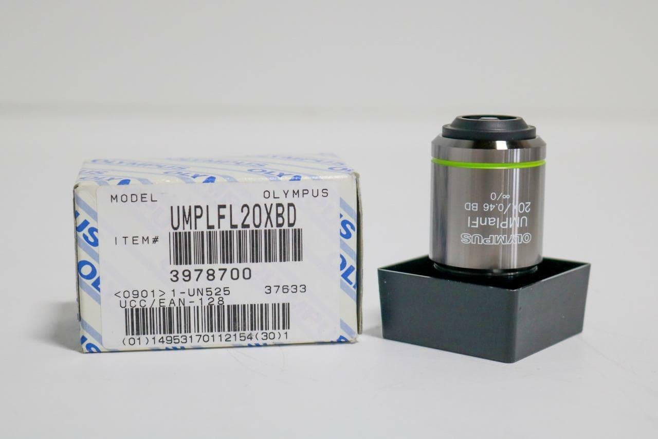 Olympus 1-UN525 UMPlan FL 20X/0.46 BD Objective, Infinity Corrected