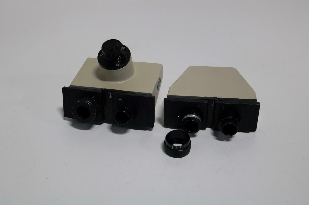 Olympus Binoc Lot of 2 Binocular Heads