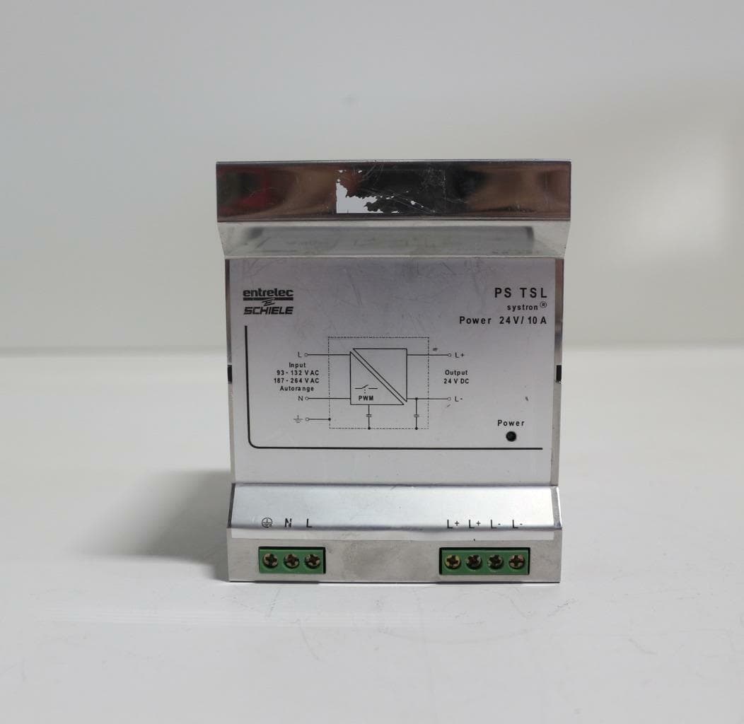 Entrelec Schiele PS TSL Power Supply 24VDC, 10A