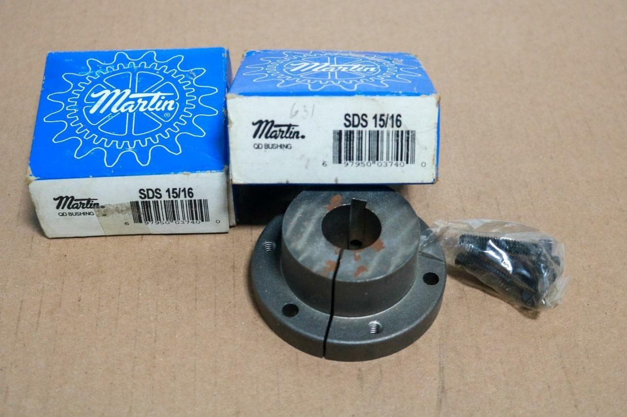 Martin SDS 16/16 Lot of 2 QD Bushings 15/16