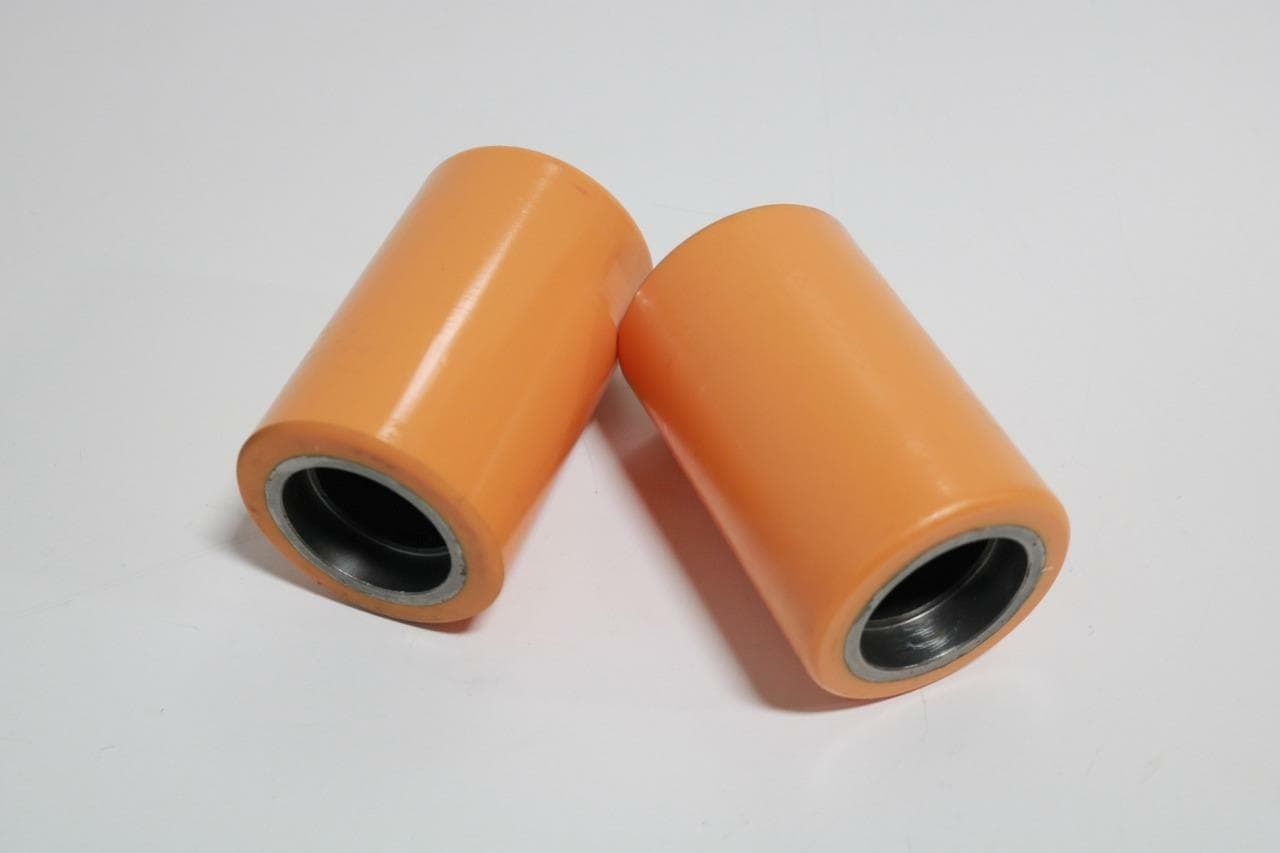 Unbranded 3.25 x 5 x 2 1/16 Lot of 2 " Polyurethane Wheel Poly Wheels
