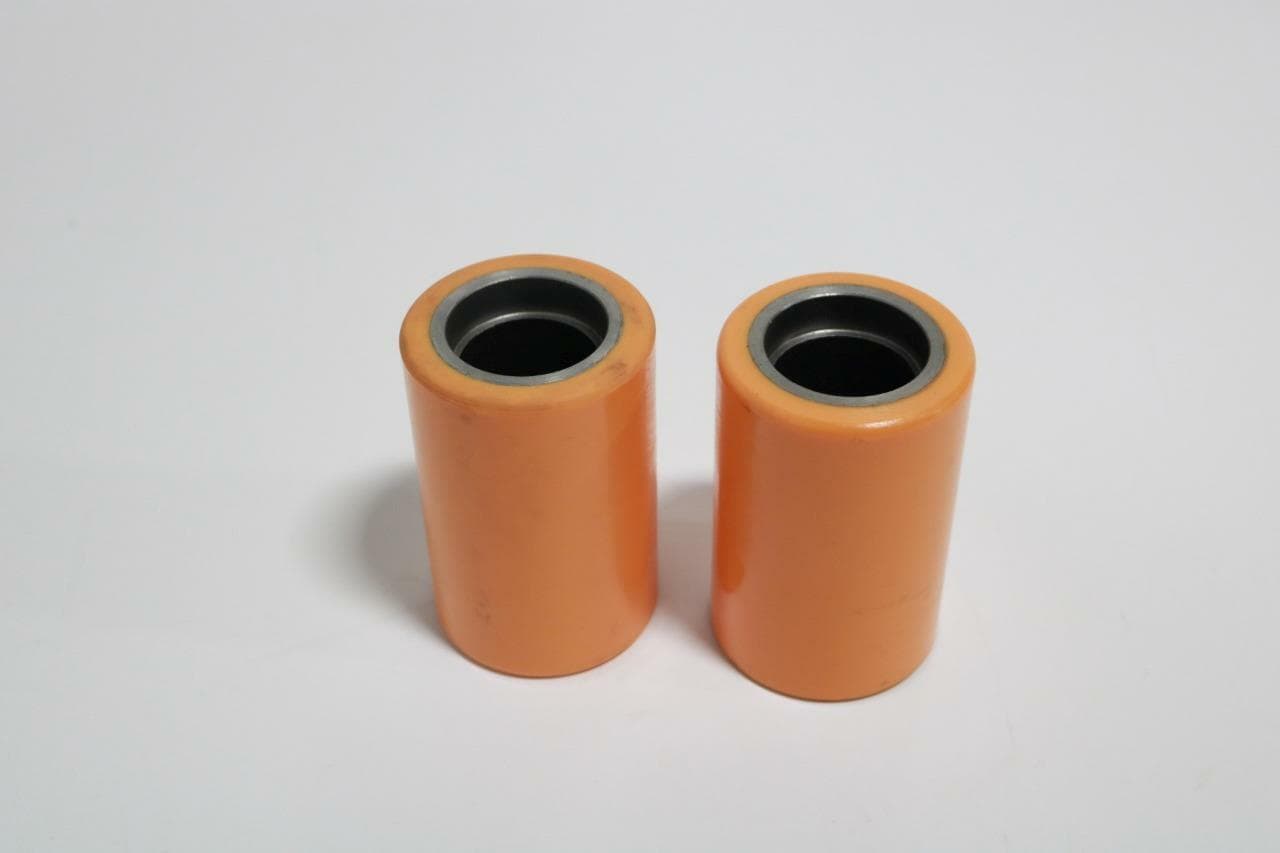 Unbranded 3.25 x 5 x 2 1/16 Lot of 2 " Polyurethane Wheel Poly Wheels