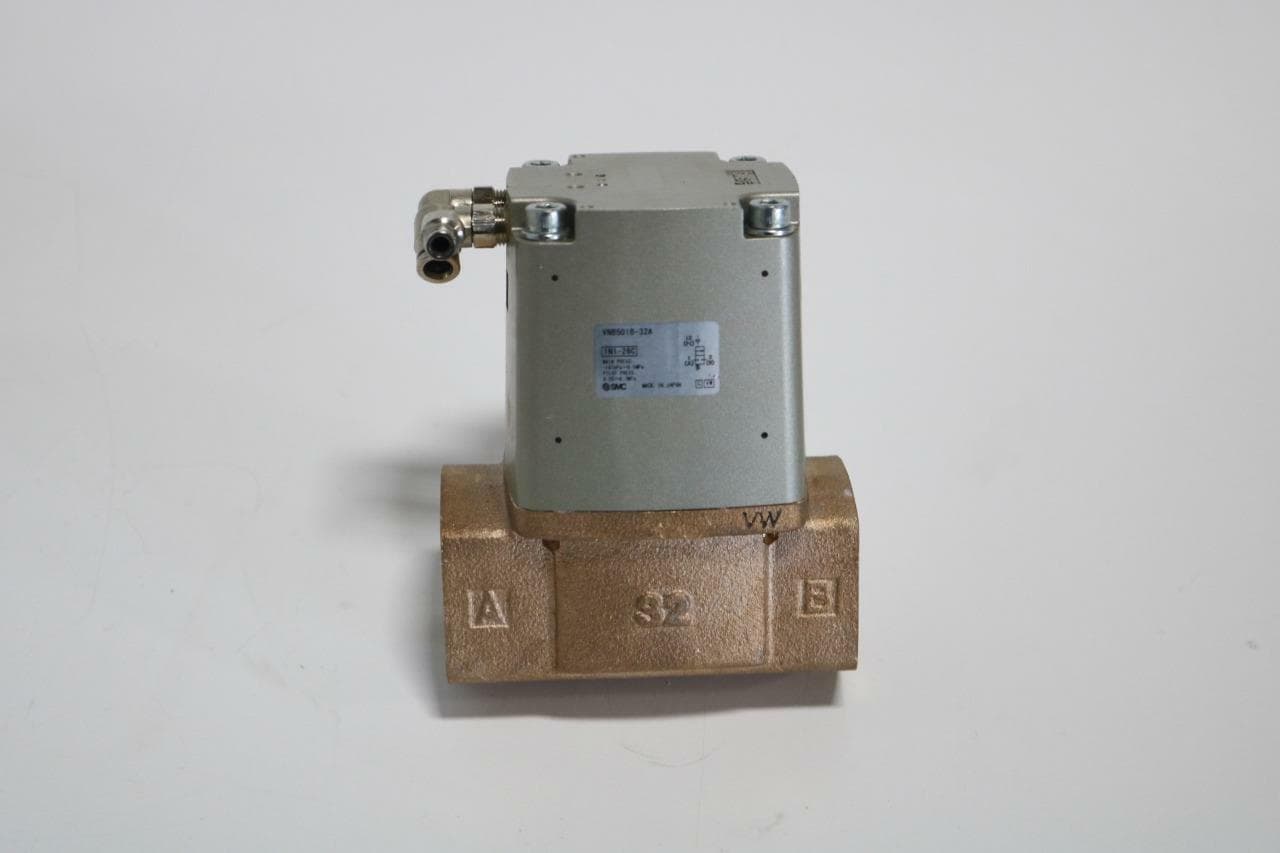 SMC VNB501B-32A Process Valve Brass Body, 1.25" NPT