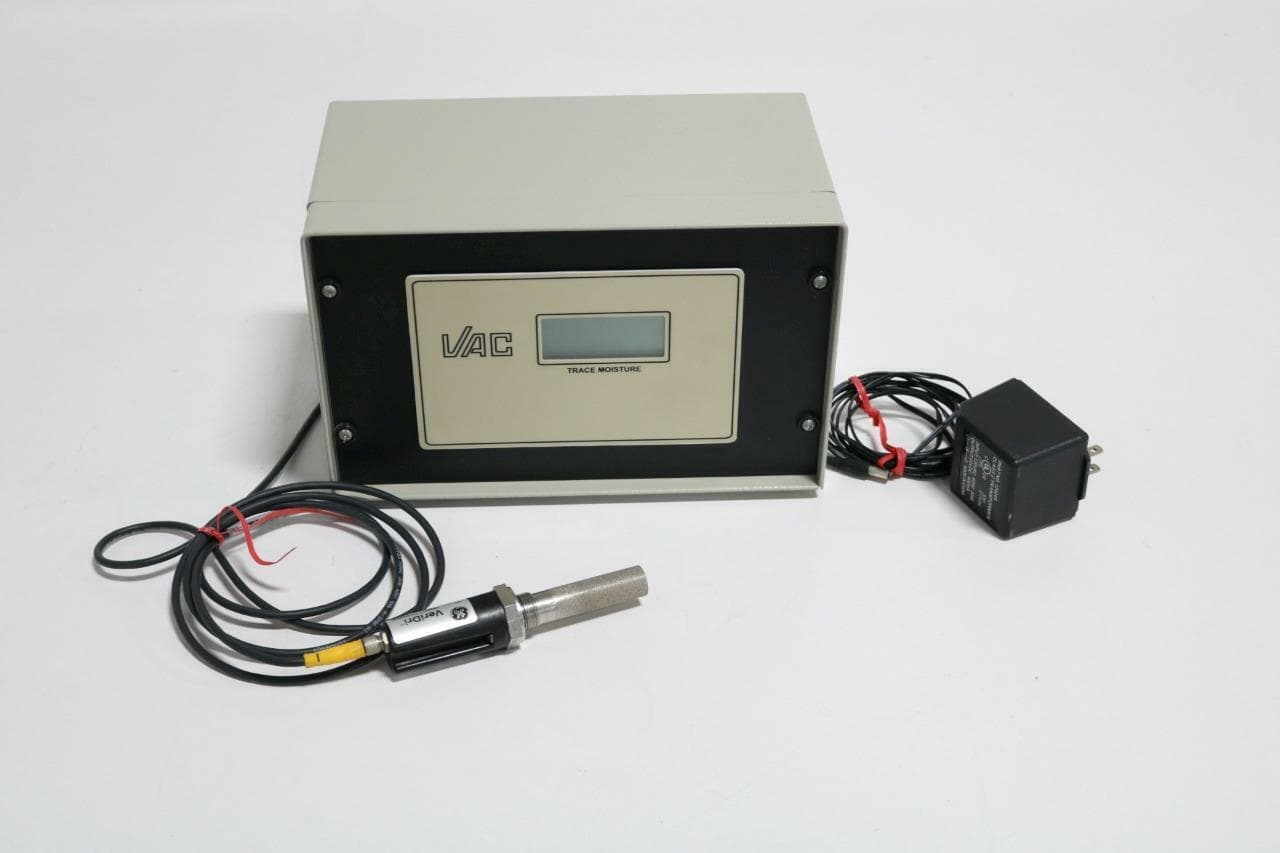 Vacuum Atmospheres LM-H20 Trace Moisture Analyzer w/GE VeriDri Probe Type 4xIP67