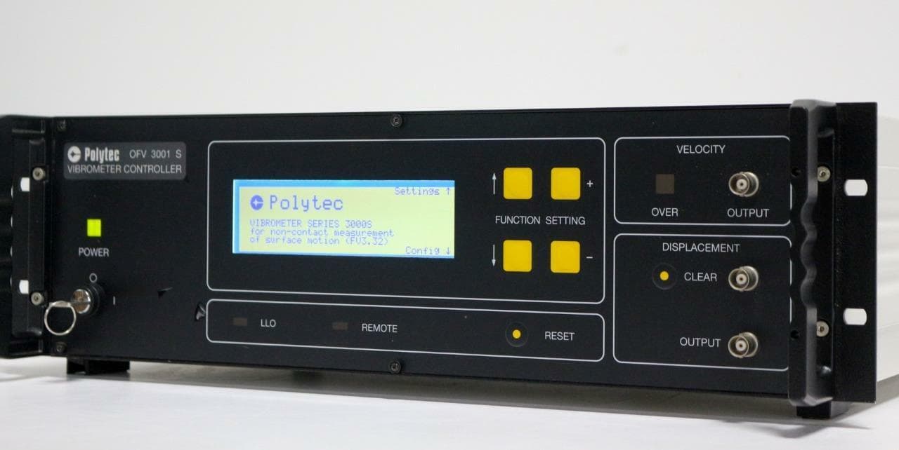 Polytech OFV-30001SF6 OFV 3001 S Modular Vibrometer Controller