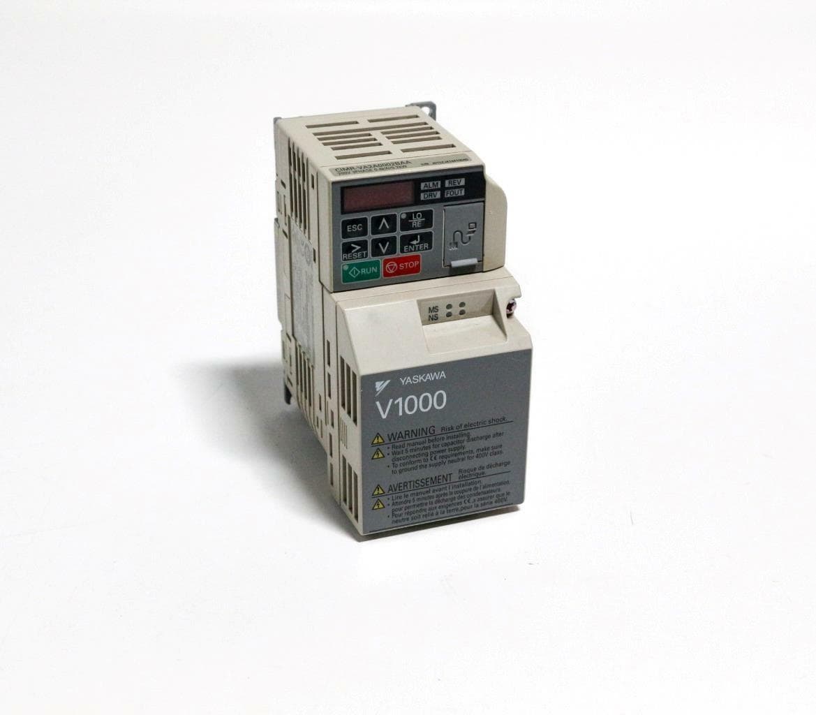 Yaskawa CIMR-VA2A0002BAA, SI-N3/V V 1000 Variable Frequency Drive, w/Device Net