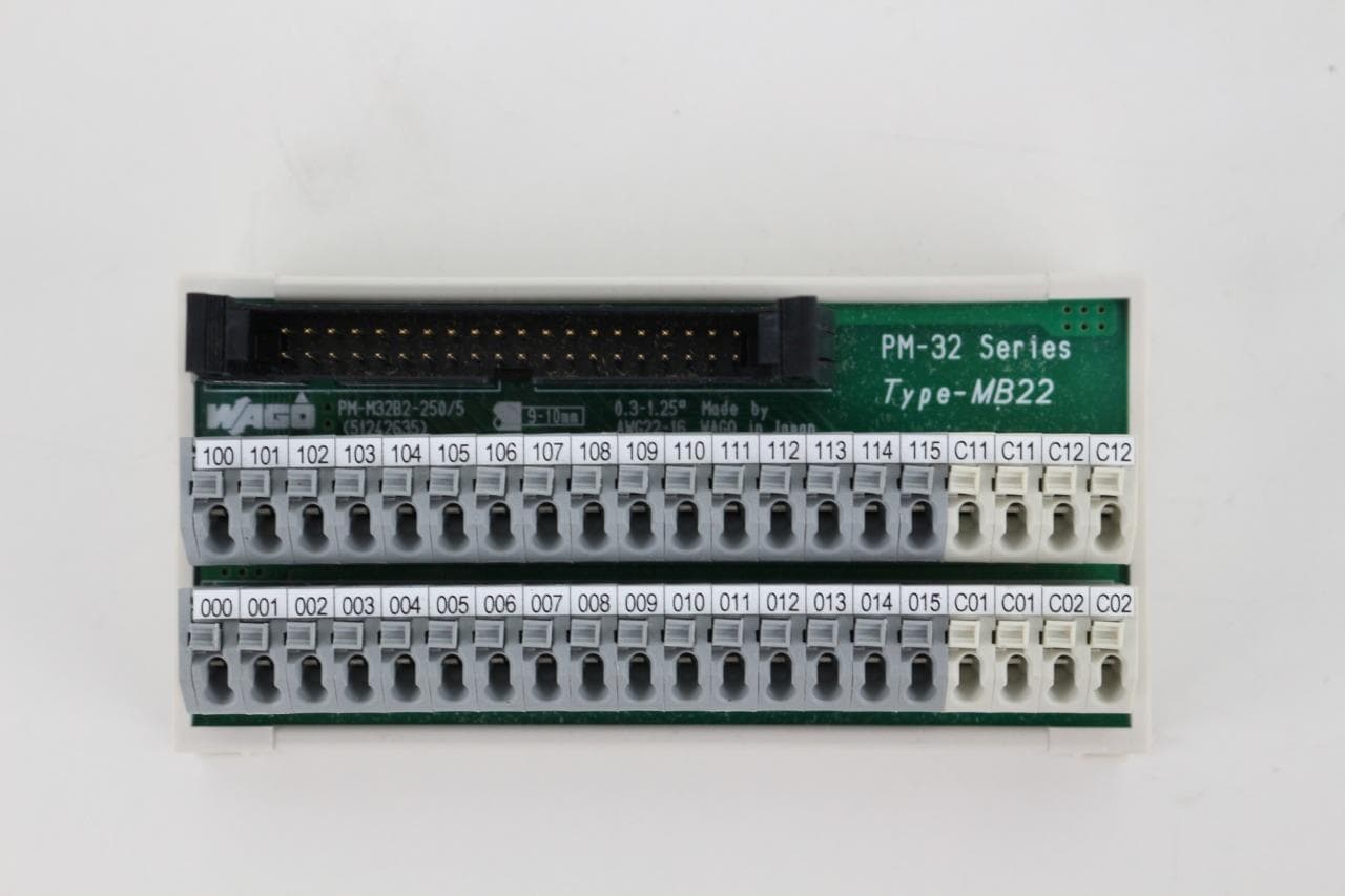Wago Type-MB22 PM-32 Series 40 Position Mini Terminal Block