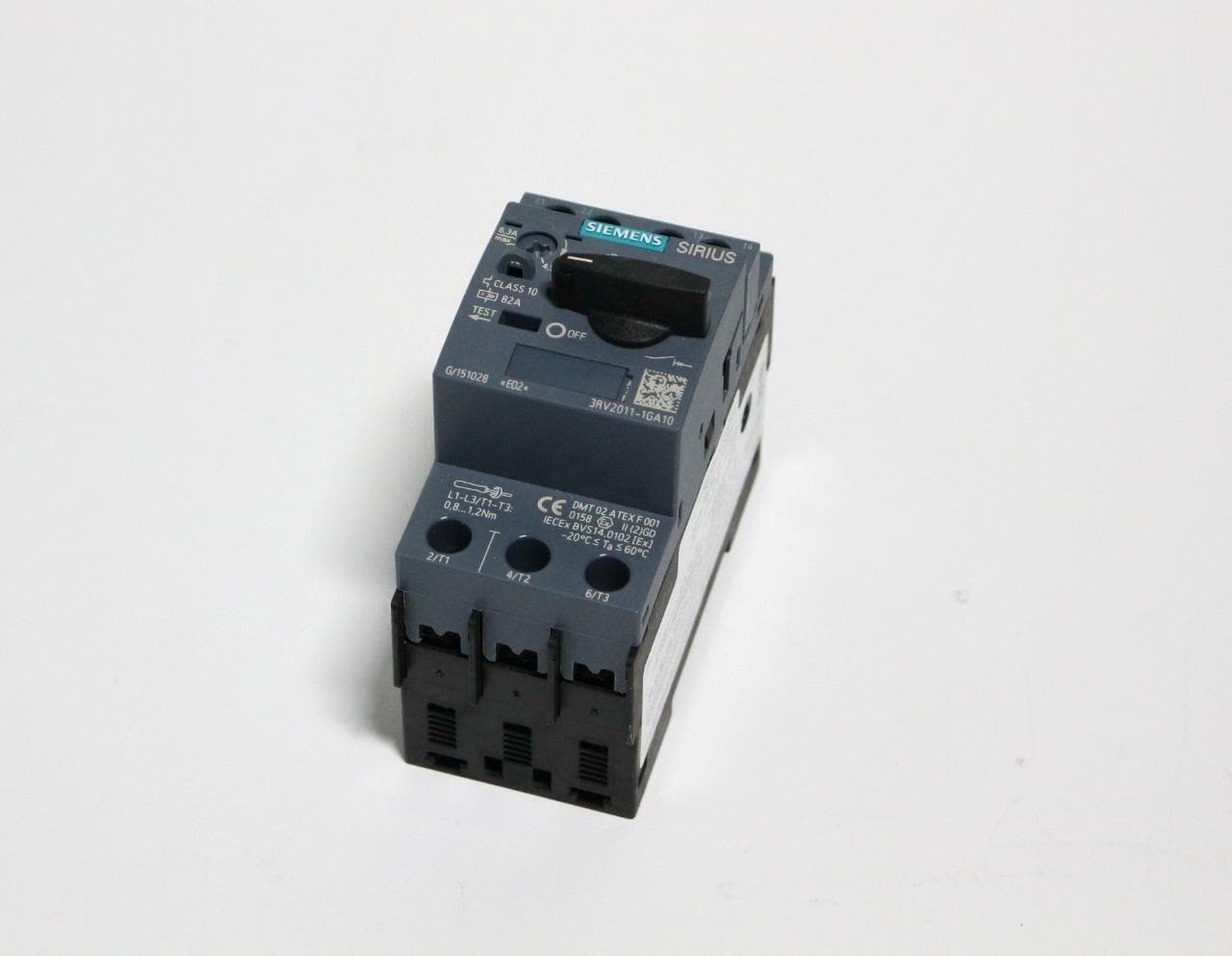 Siemens 3RV2011-1GA10 Motor Protection Circuit Breaker