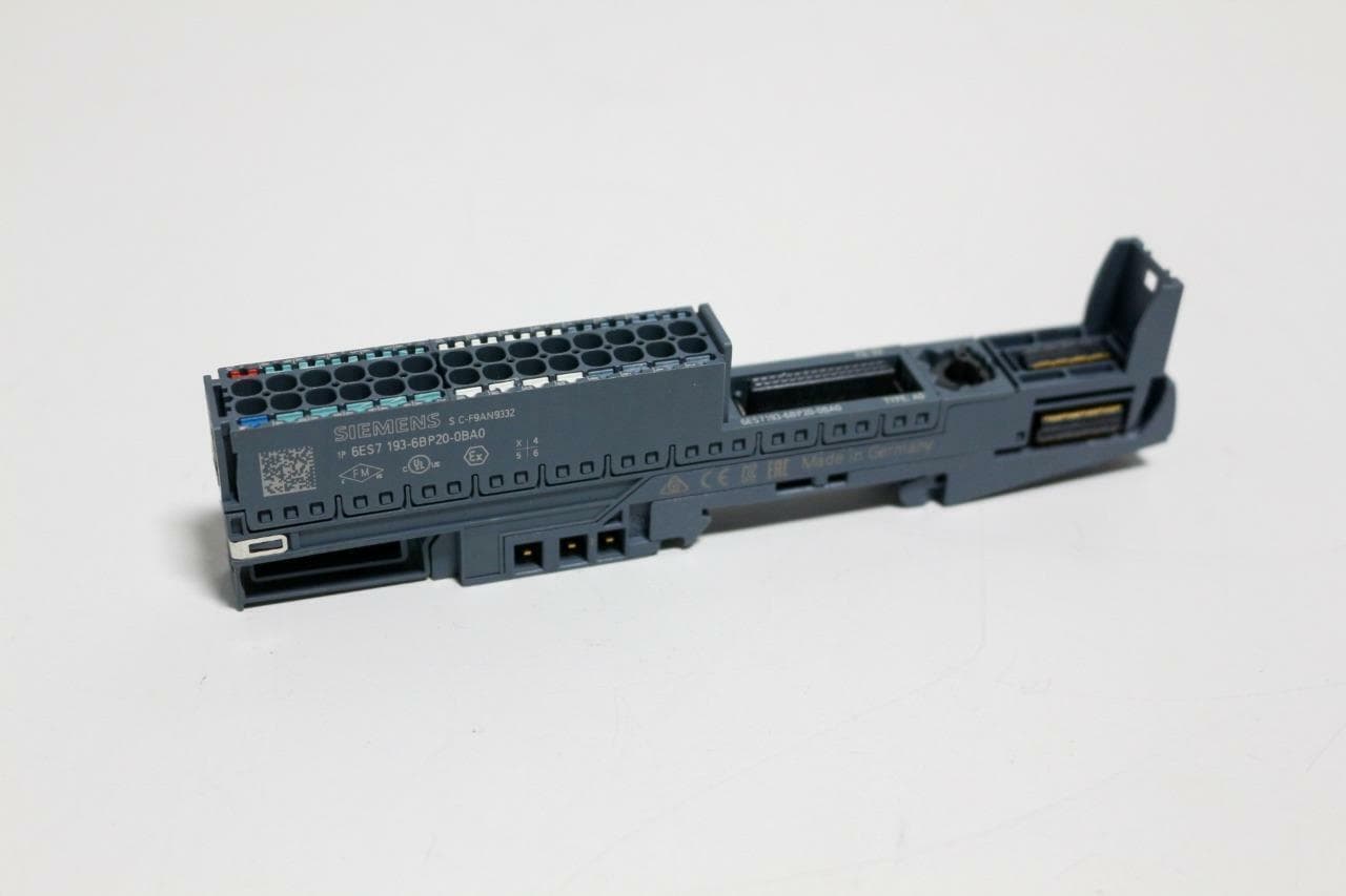 Siemens 6ES7193-6BP20-0BA0 Base Unit, SIMATIC ET 200SP