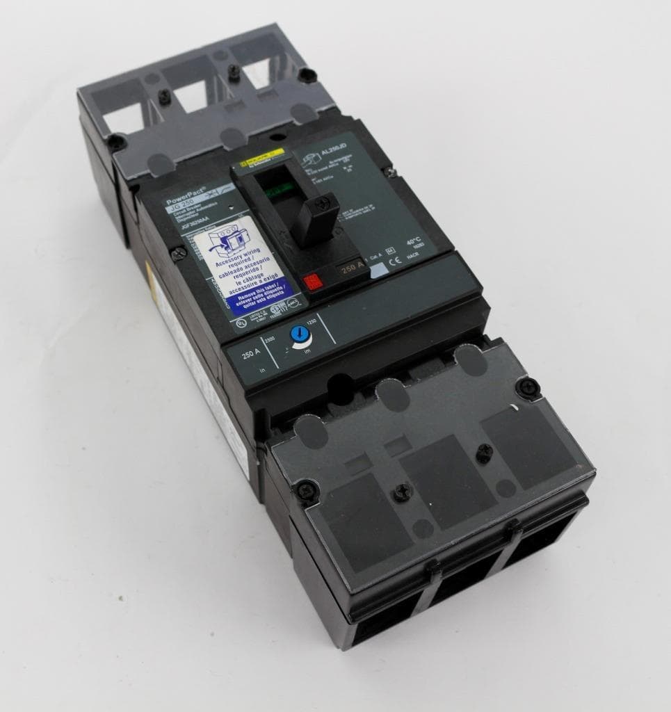 Square D JGF36250AA PowerPack J250A, 3-Pole, 600VAC Breaker