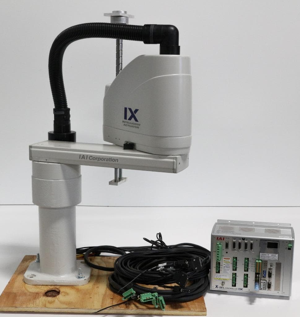 IAI Corporation IX-NNN6020-5L-T2 Scara Robot with Controller & Cables