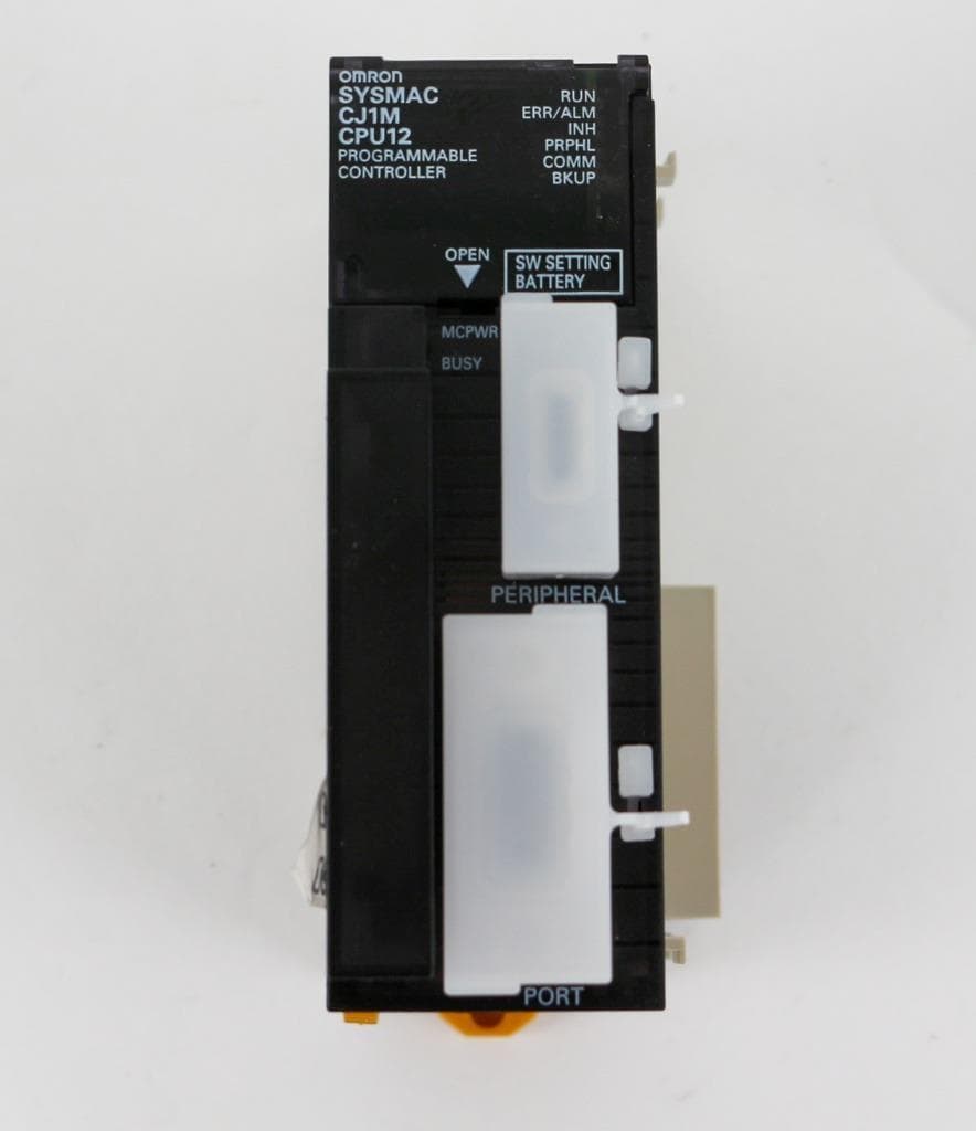 Omron CJ1M-CPU12 SYSMAC Programmable Controller Unit