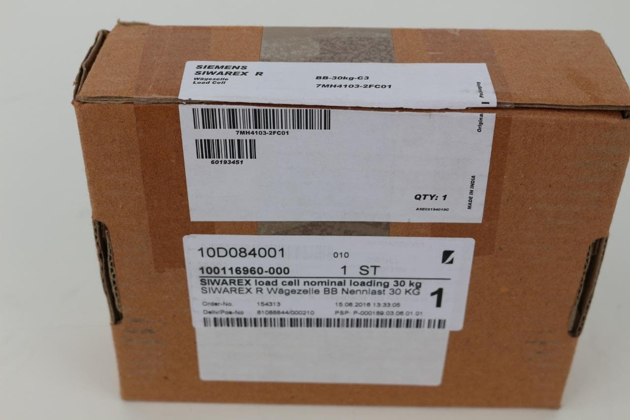 Siemens 7MH4103-2FC01 Siwarex R 30Kg Load Cell