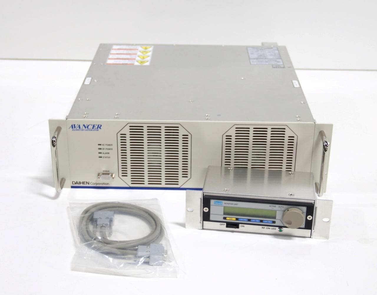 Daihen AMAT RGA-50J3, DMU-01G, (AMAT) P/N 0191-7154 RF Generator w/ Controller