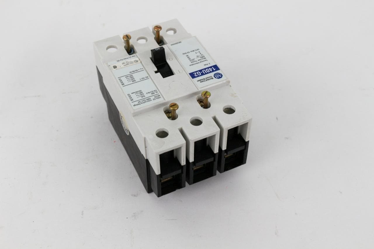 Allen-Bradley 140U-G2 40 Amp, 3 Pole, Circuit Breaker