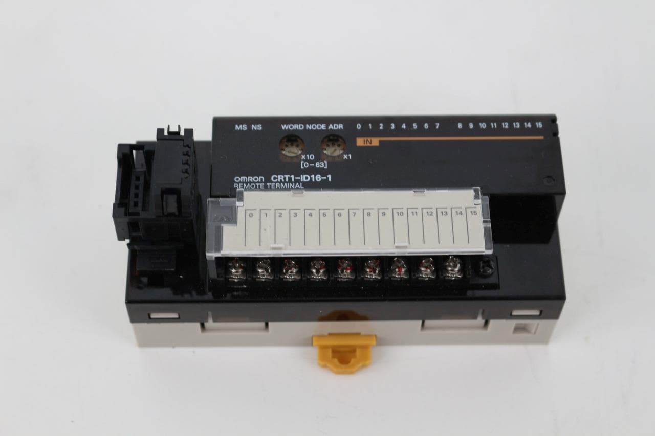Omron CRT1-ID16-1 Remote Terminal CompoNet Input Unit, PNP, 16 x 24VDC Inputs