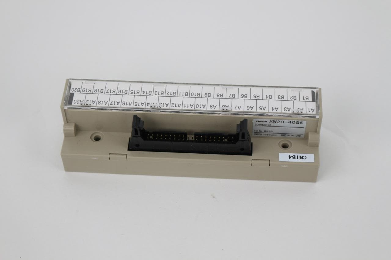 Omron XW2D-40G6 Connector Terminal Block Conversion Unit