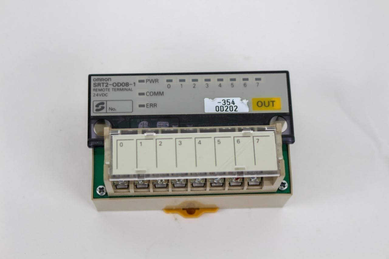 Omron SRT2-OD08-1 Remote I/O Terminal, 8 Outputs , PNP, 24VDC