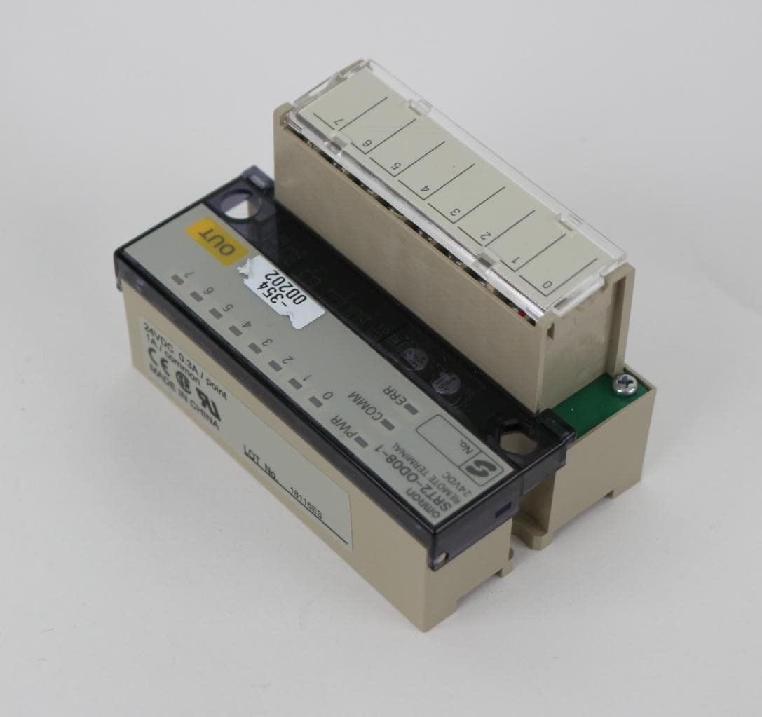 Omron SRT2-OD08-1 Remote I/O Terminal, 8 Outputs , PNP, 24VDC