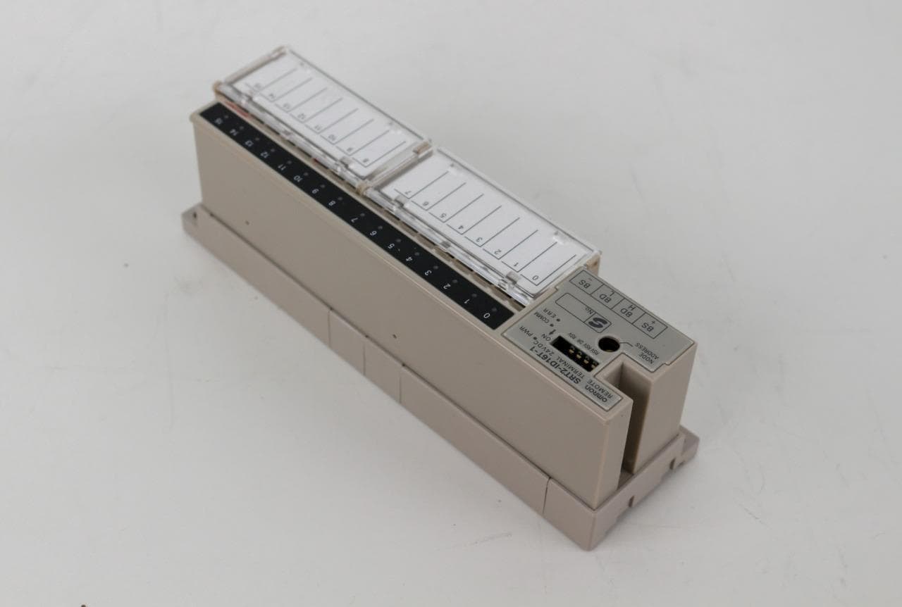 Omron SRT2-ID16T-1 Remote I/O Terminal, 16 Point, PNP, 3-Tier Block, 24 VDC