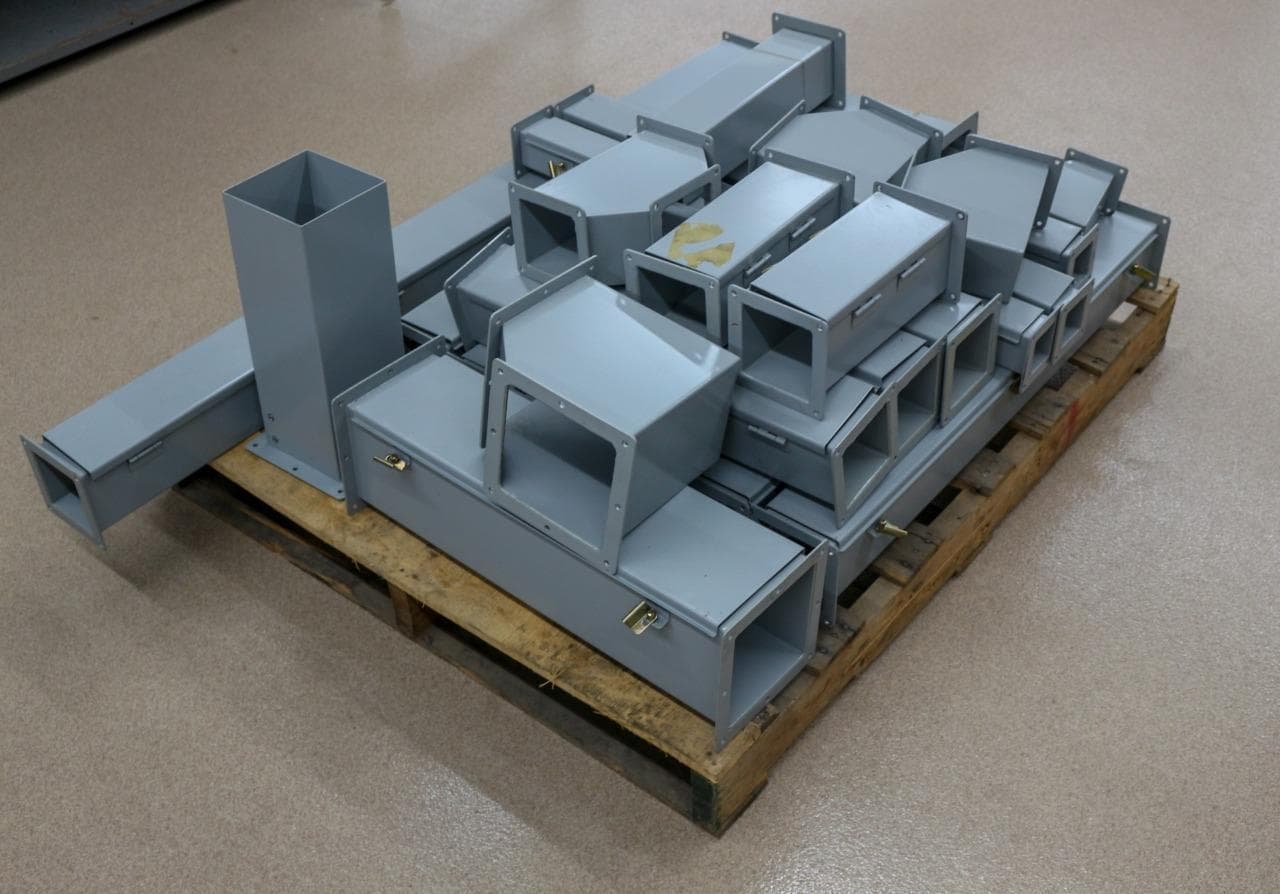 Hoffman Lot of 24 Cable Trays, WireWay, Enclosures, Steel, Cable Trunking