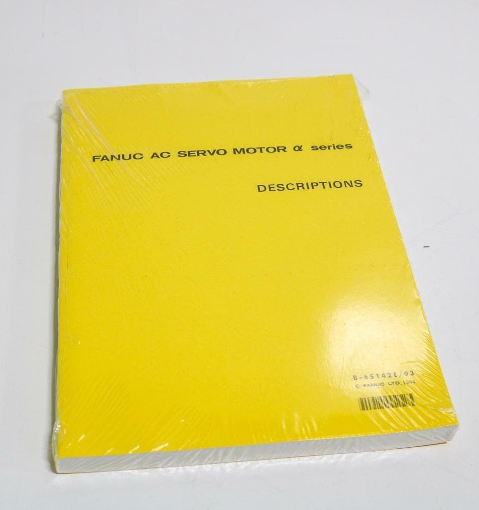Fanuc B-65142E/03 AC Servo Motor Descriptions