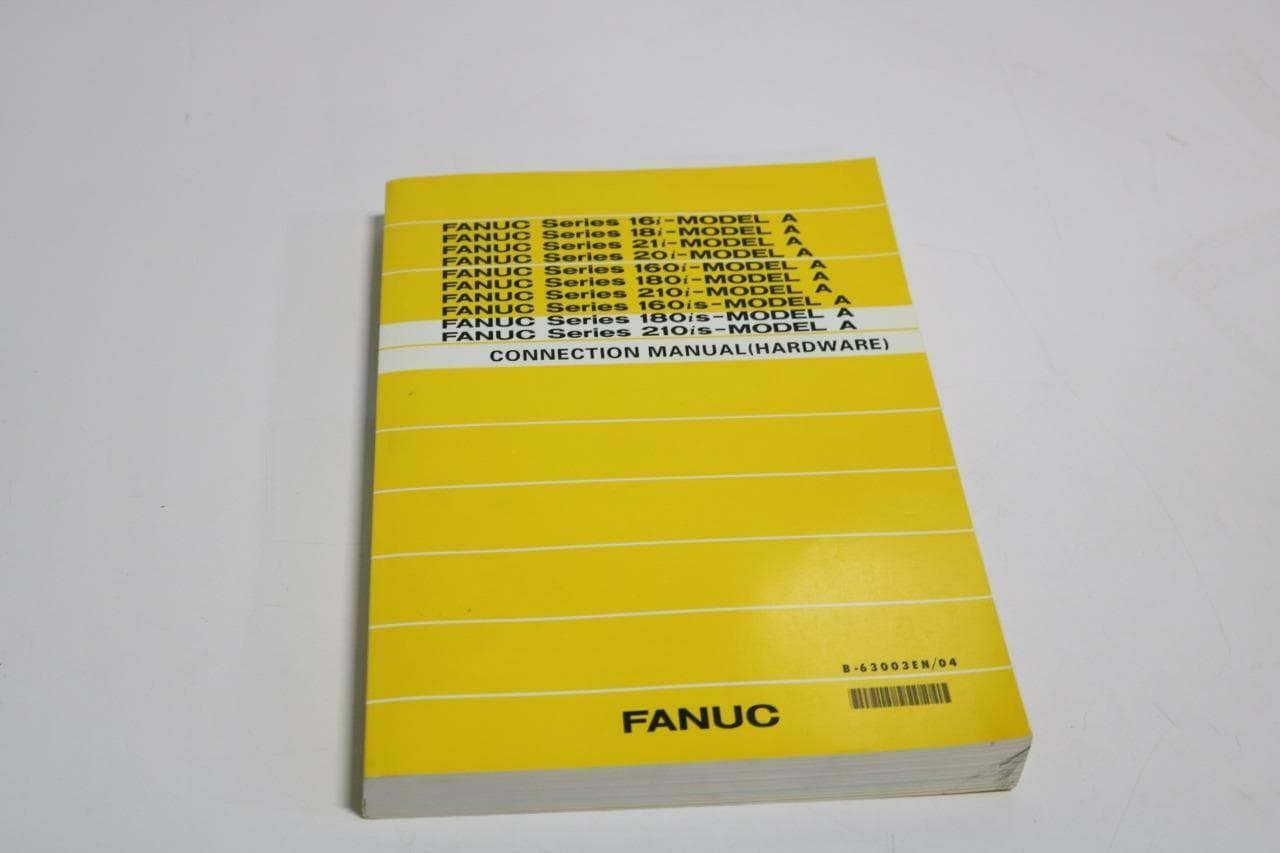 Fanuc B-63003EN/04 Connection Manual (Hardware)